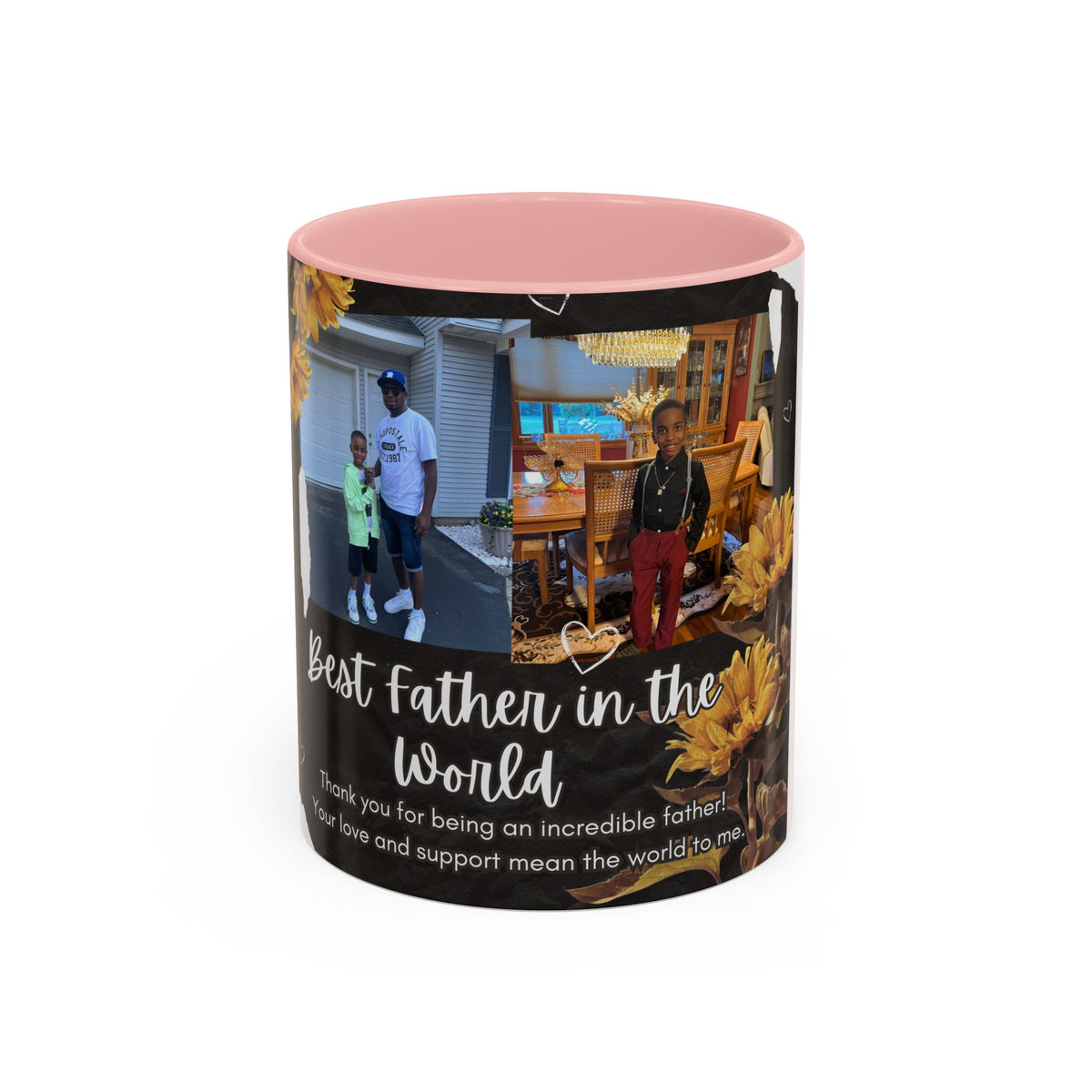 Best Father in the World Photo Coffee Mug