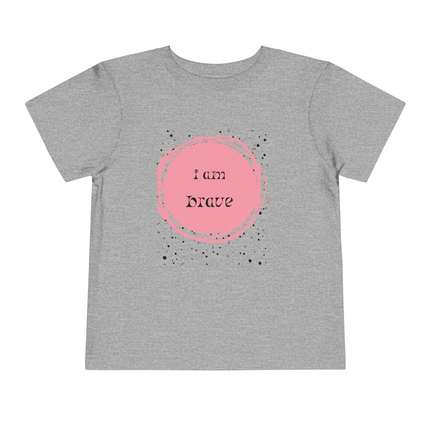 Brave Toddler Tee - I Am Brave Kids T-Shirt