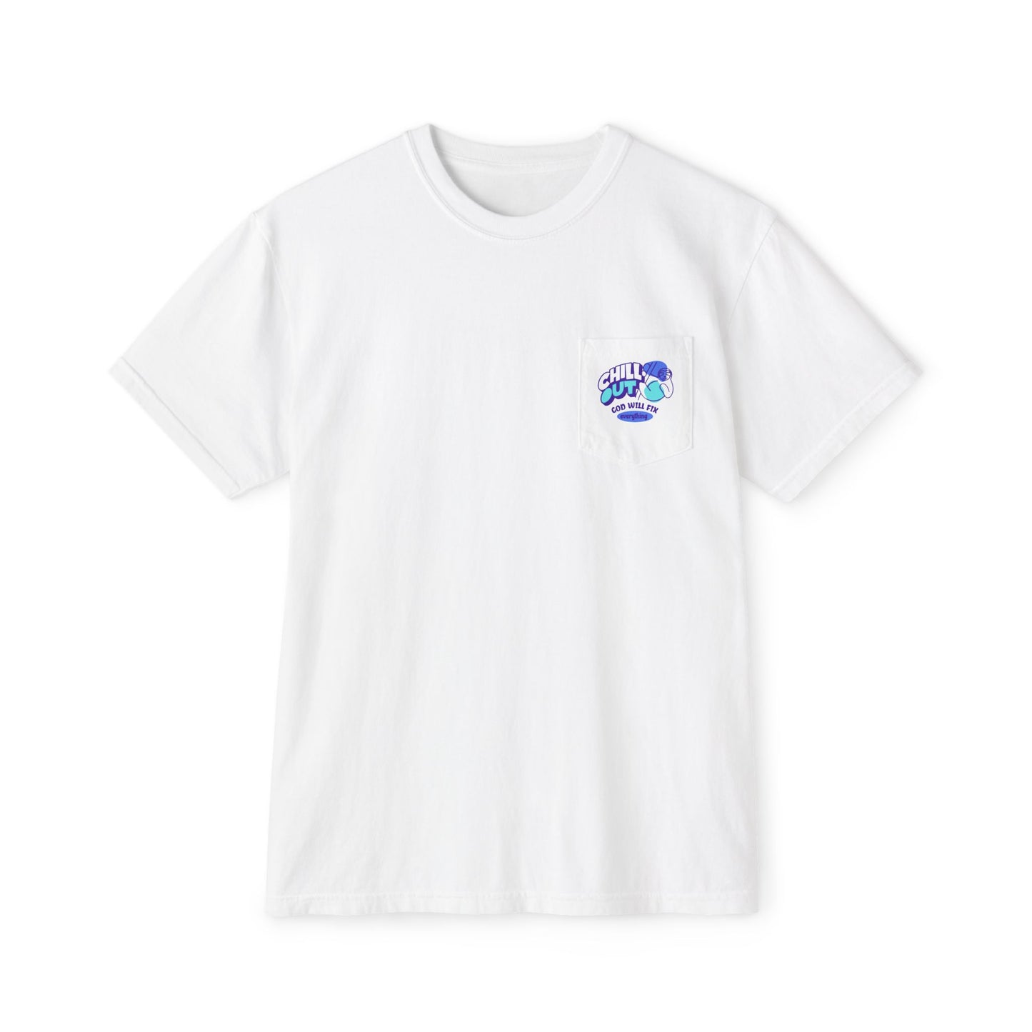 Chill Out God is in Control T-Shirt - Faith-Inspired Apparel | ABAFAMILYSTORE