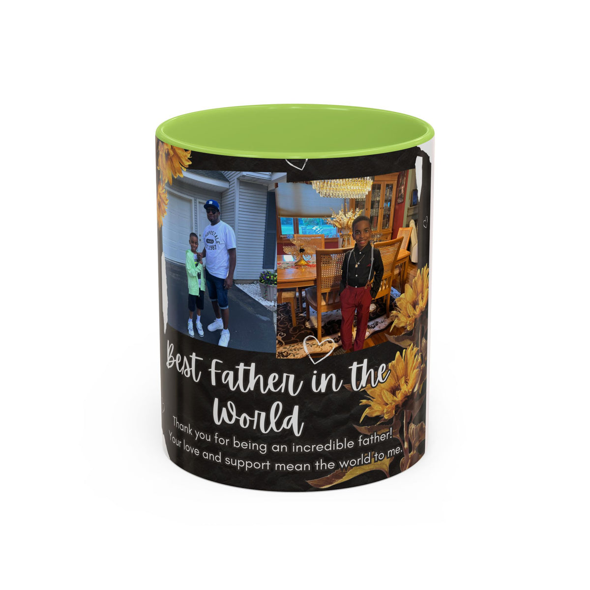 Best Father in the World Photo Coffee Mug