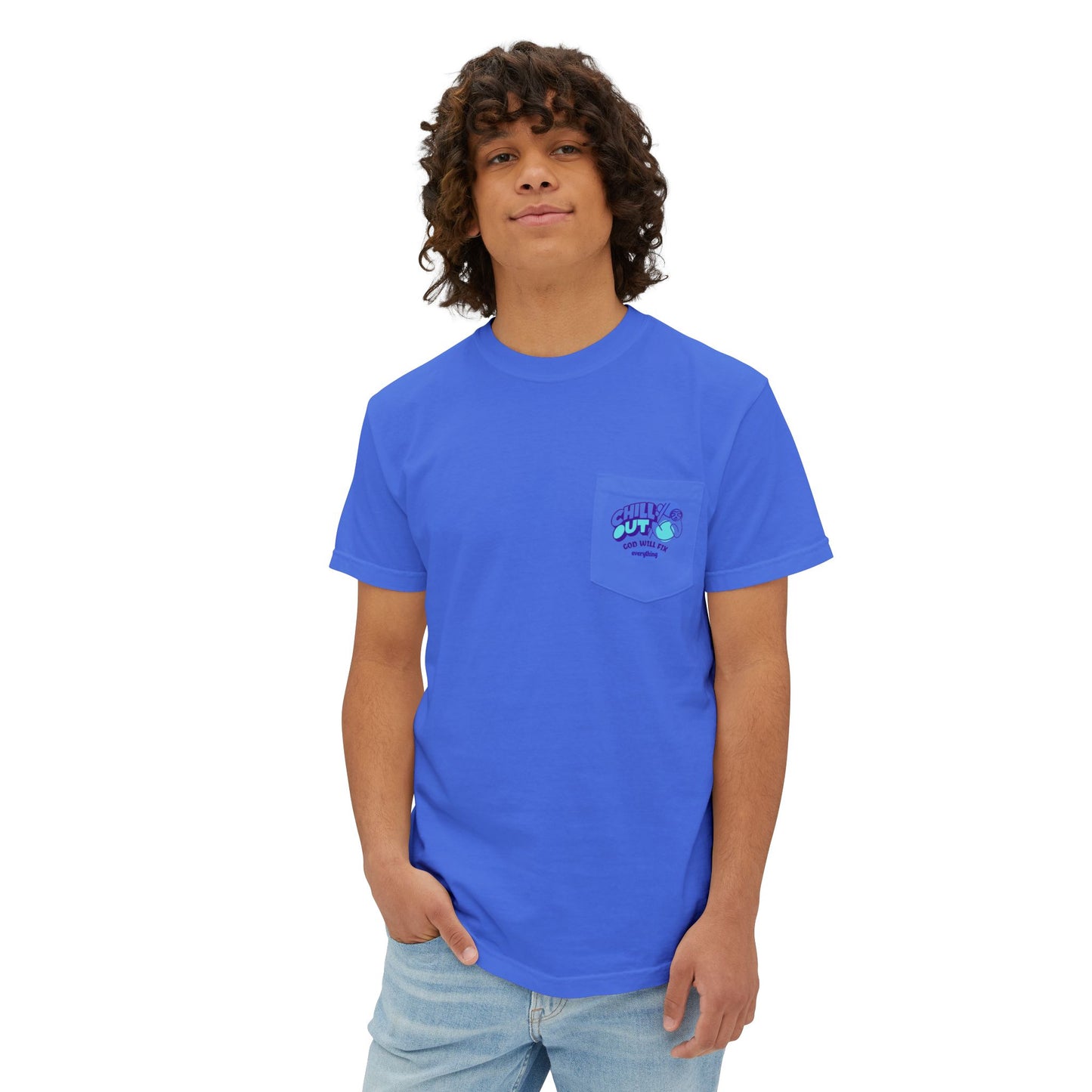 Chill Out God is in Control T-Shirt - Faith-Inspired Apparel | ABAFAMILYSTORE