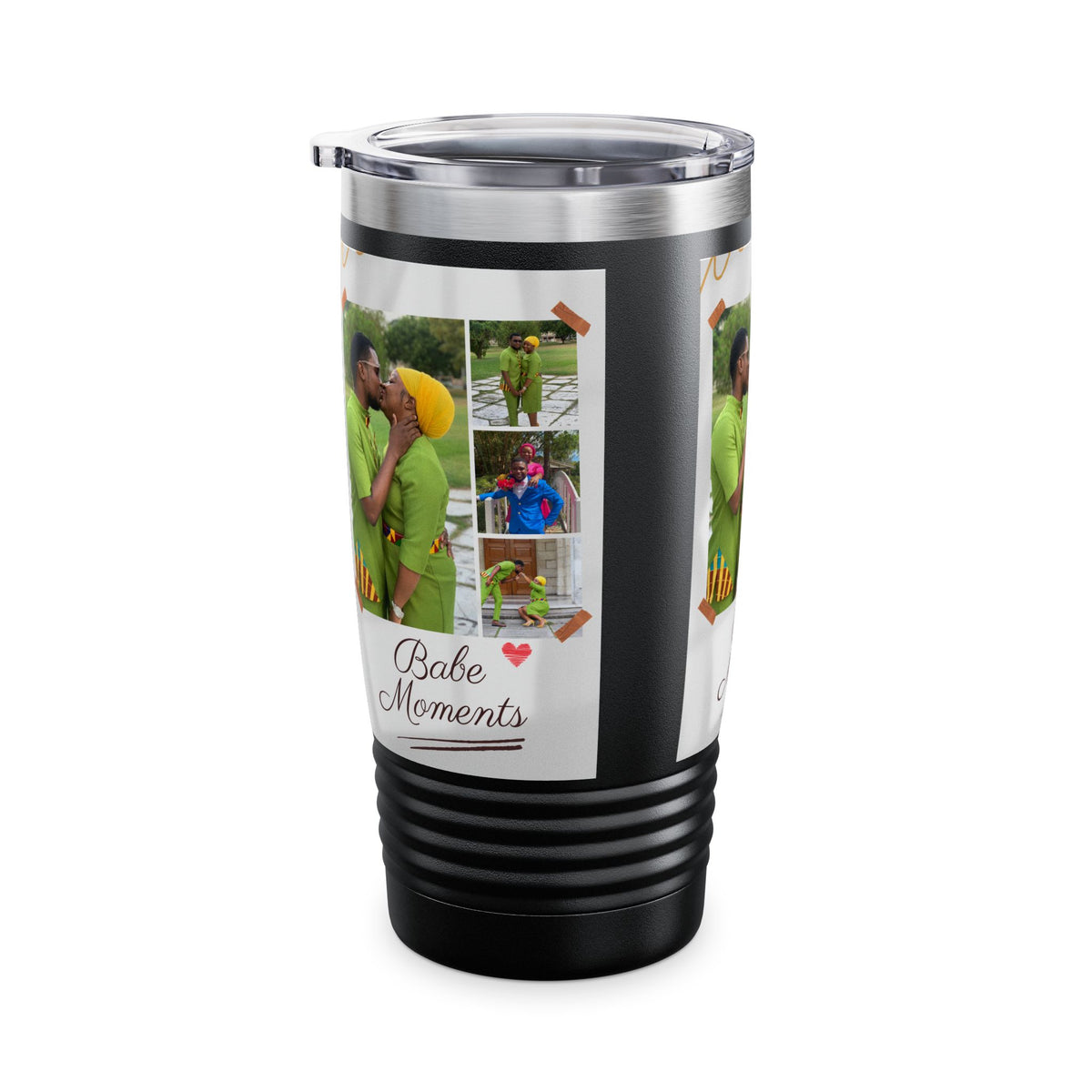 Personalized Family Photo Tumbler - 20oz Insulated Travel Mug