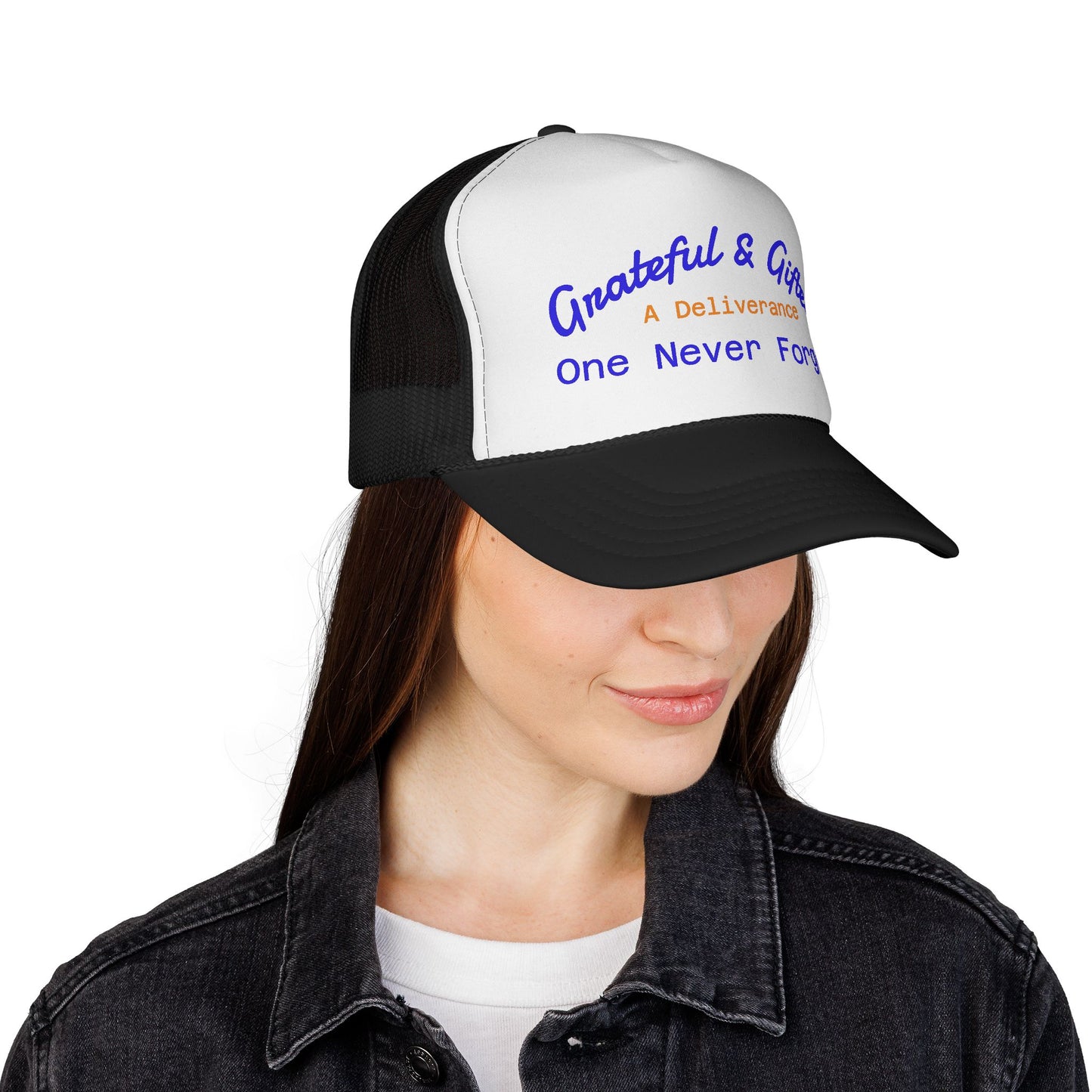 Grateful & Gifted Trucker Cap - Perfect for Gifts and Outdoor Activities