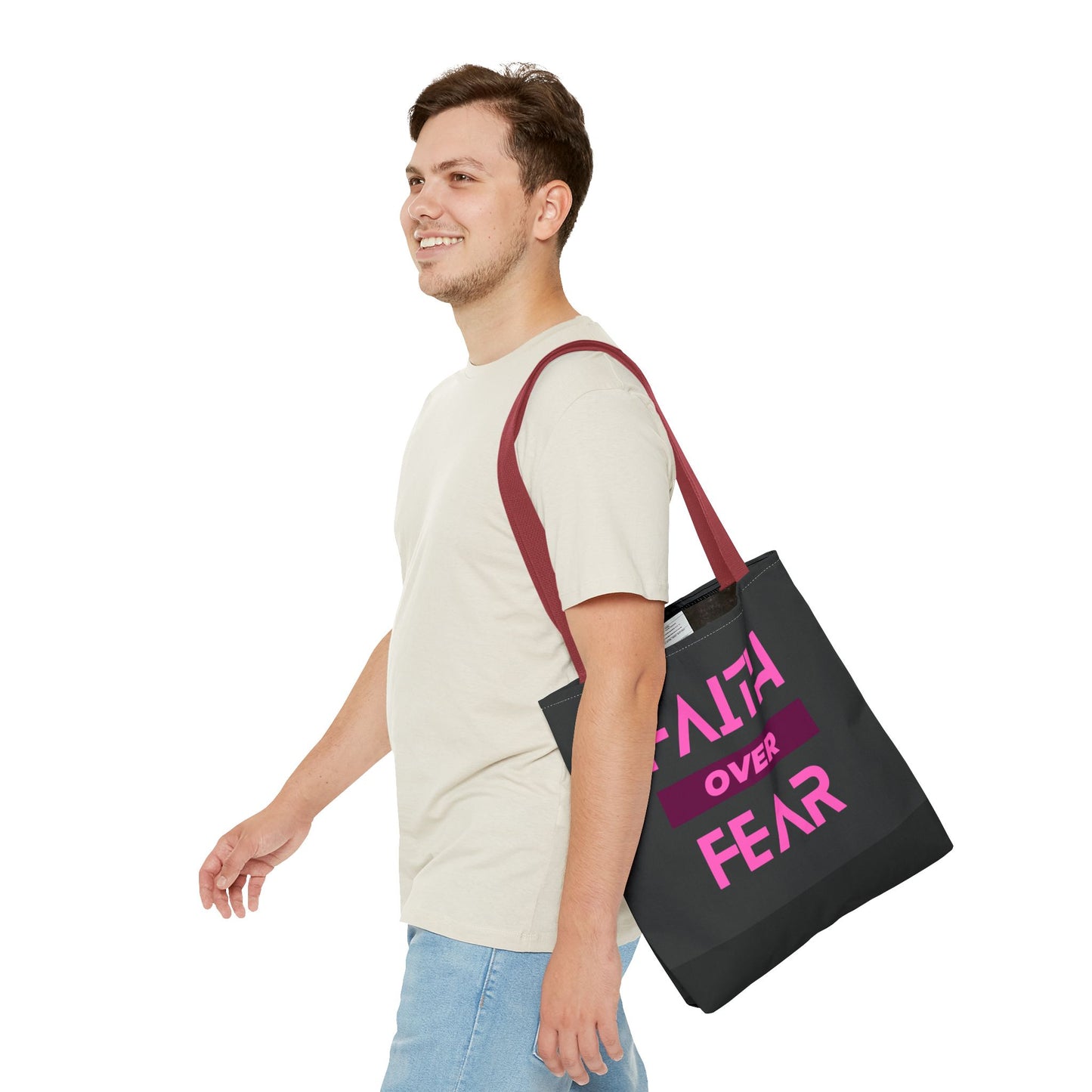 Faith over Fear Tote Bag