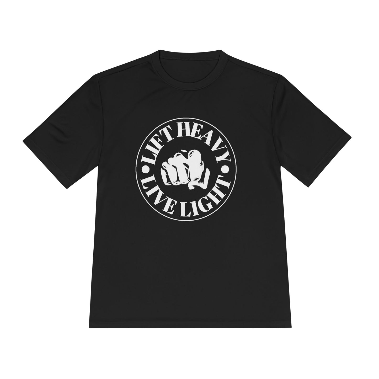 Lift Heavy Unisex Moisture Wicking Tee - Performance Fitness Shirt