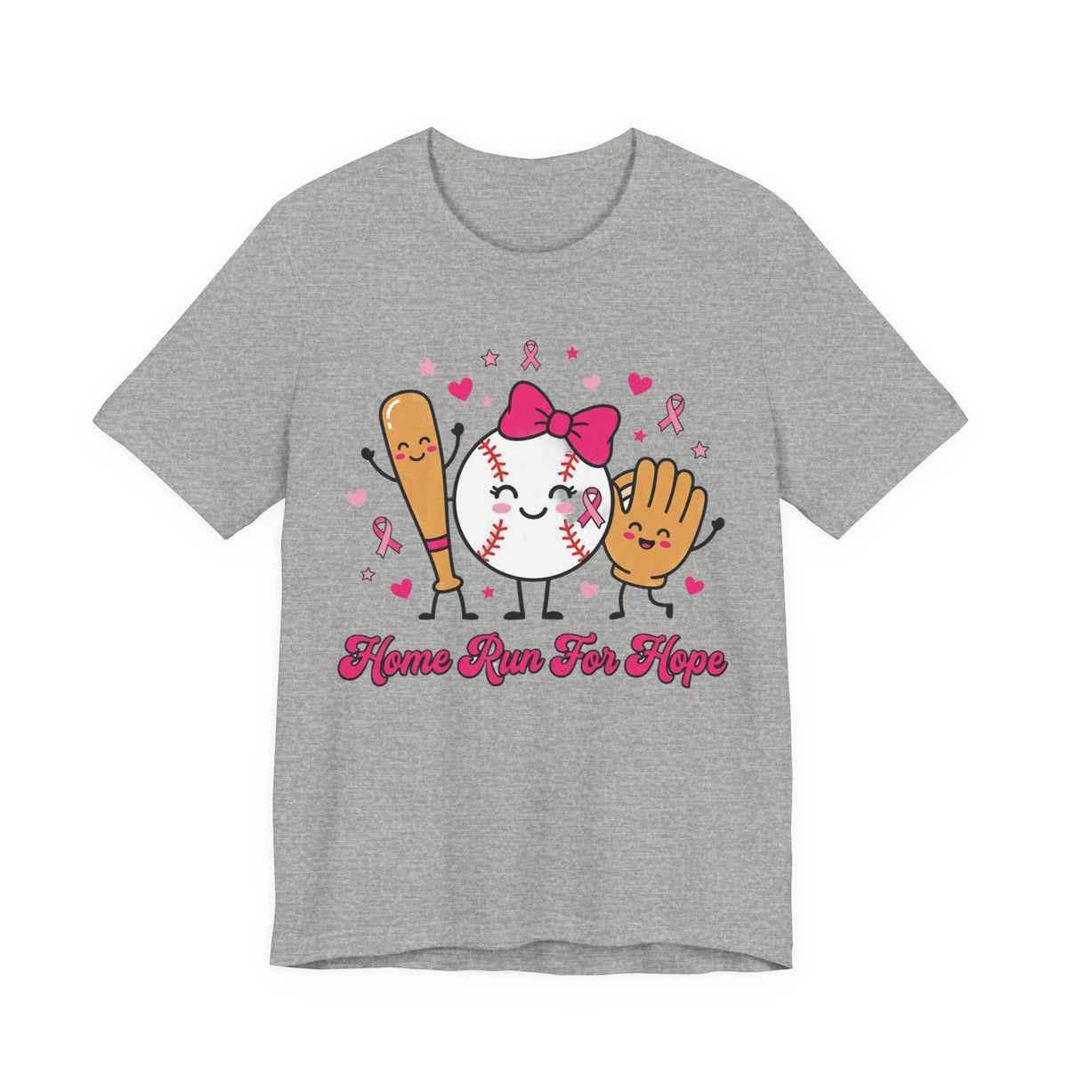 Hope & Strength Ribbon Tee | Breast Cancer Awareness, Pink Ribbon