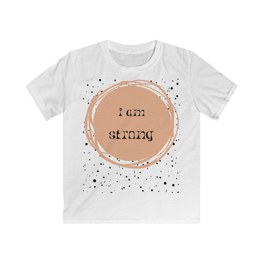 Kids Tee I am strong