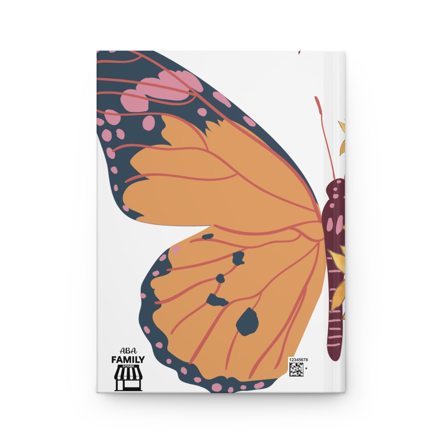 Floral Freedom Journal, Sunflower Notebook for Creativity, Butterfly Diary for Gifts, Inspirational Writing, Self-Care Planner