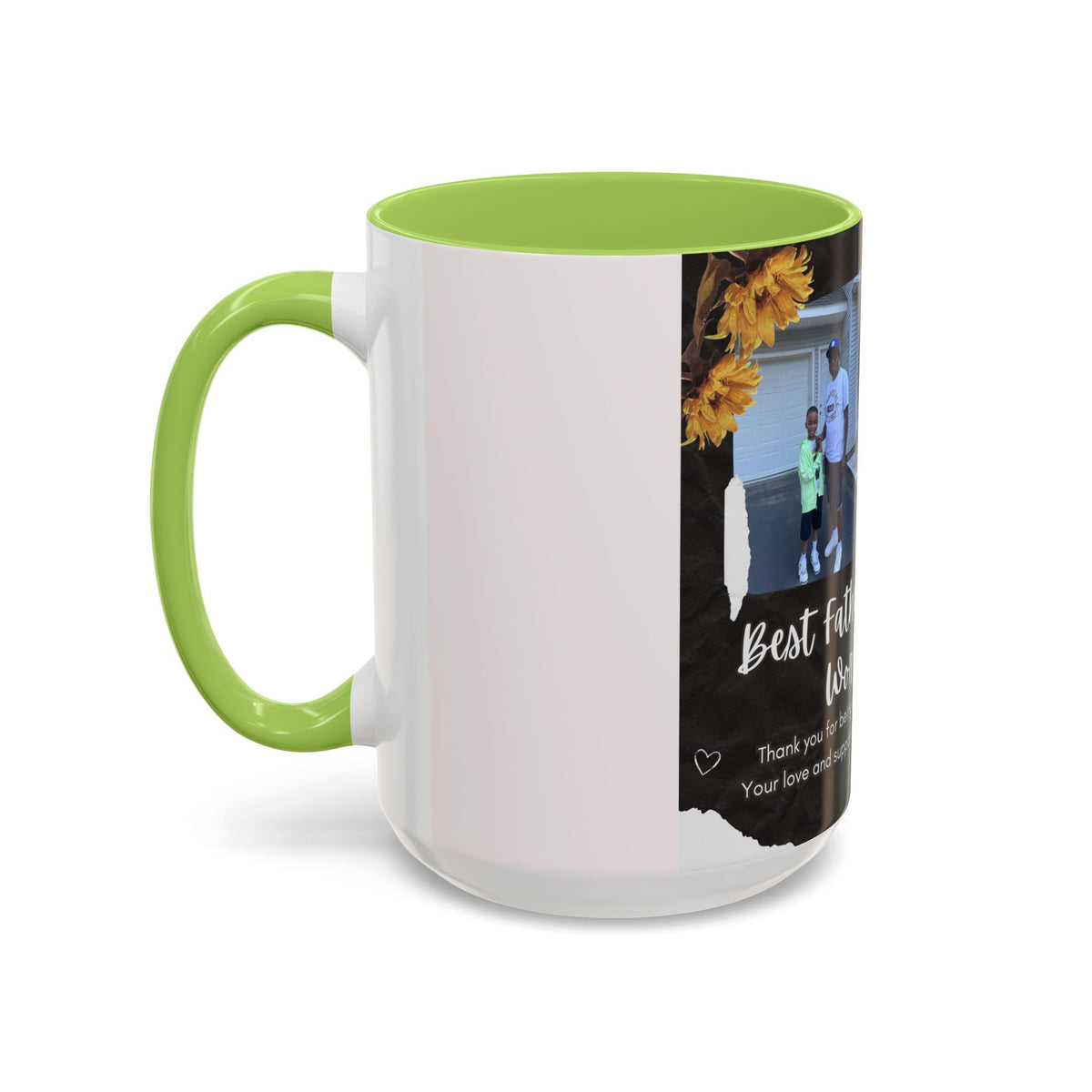 Best Father in the World Photo Coffee Mug