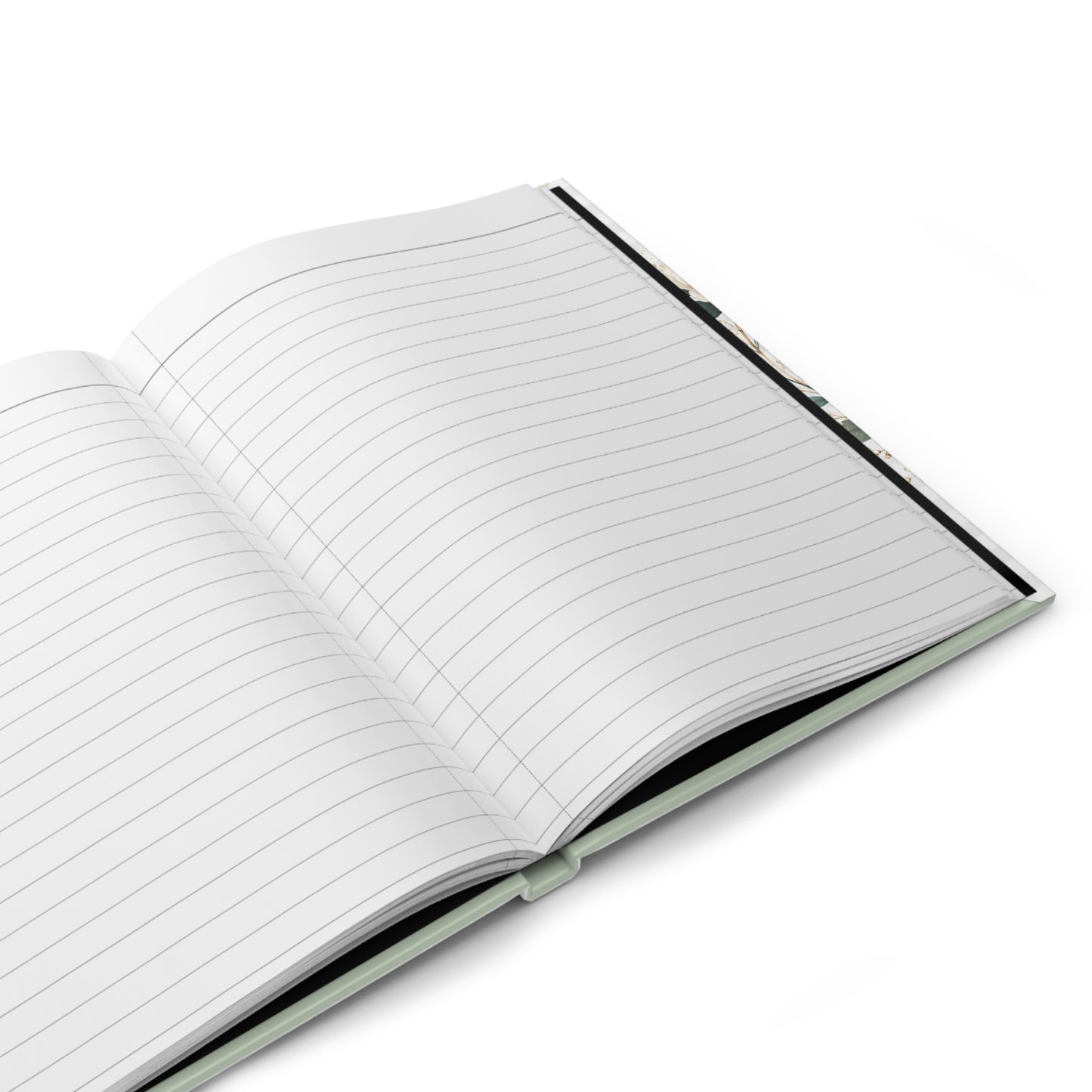 Wedding Keepsake Journal — Personalized 'The Smiths, Married July 2, 2026' Floral Hardcover