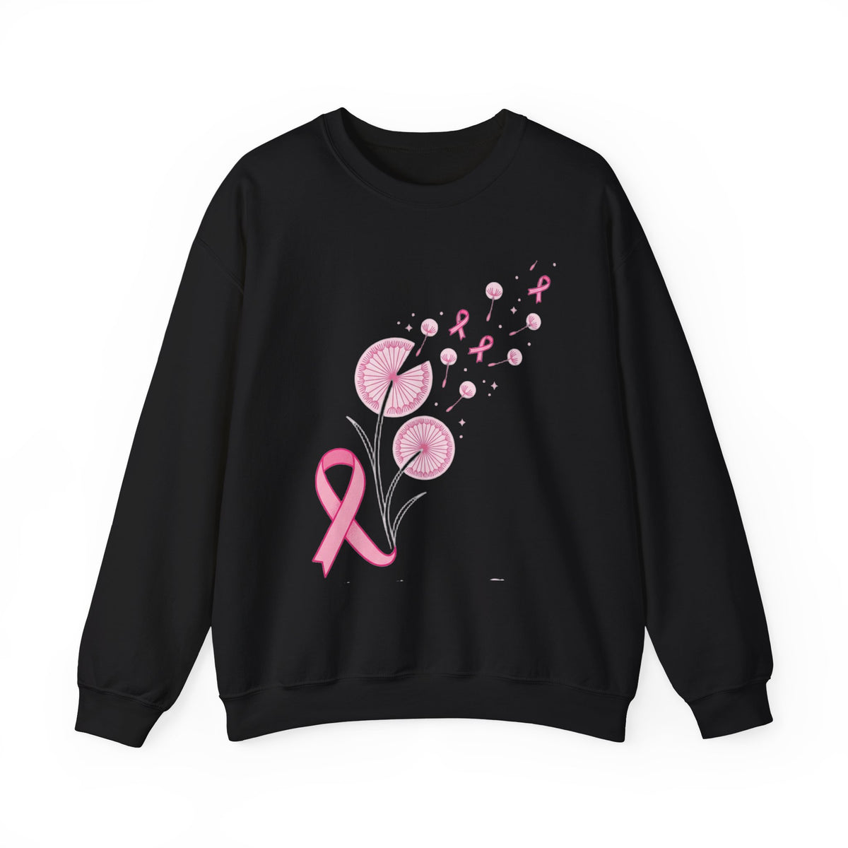 Let Hope Fly pink ribbon Sweatshirt | Breast Cancer Awareness