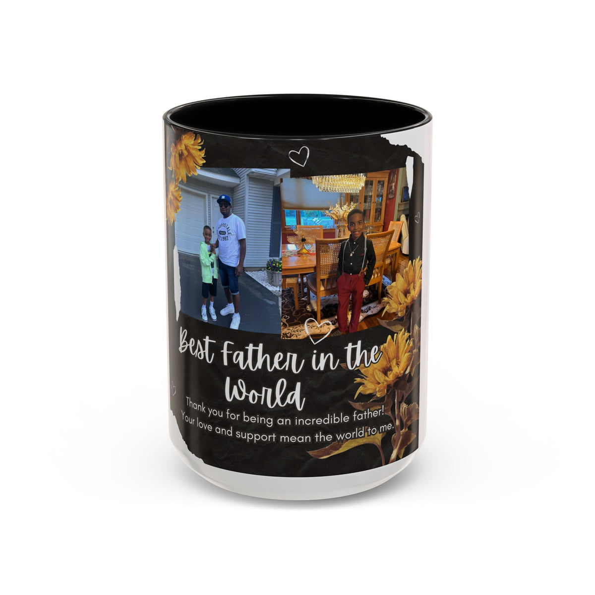 Best Father in the World Photo Coffee Mug