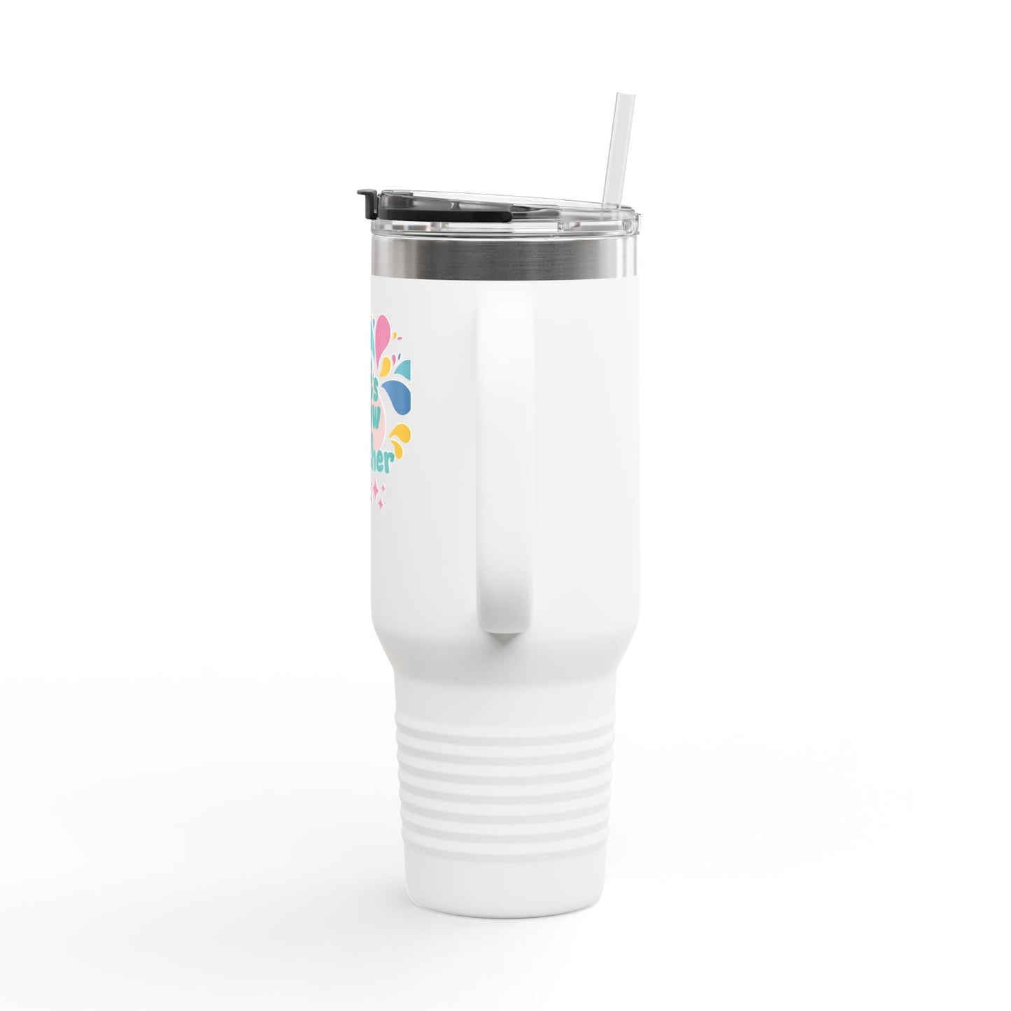Insulated Travel Mug — "Let's Grow Together" 40oz