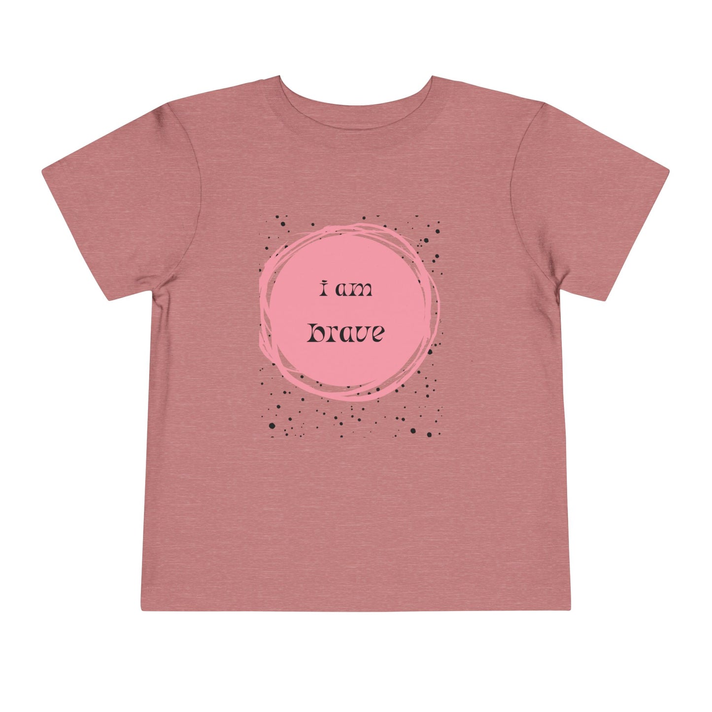 Brave Toddler Tee - I Am Brave Kids T-Shirt