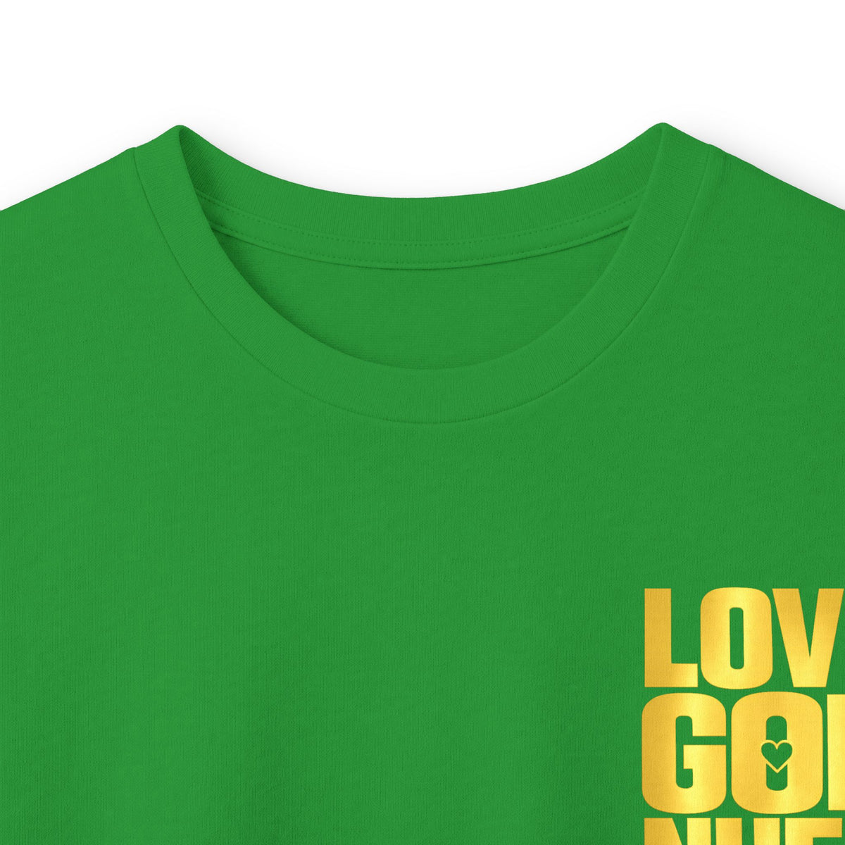 Love God Nuff Long Sleeve Tee — Christian Faith Message Shirt