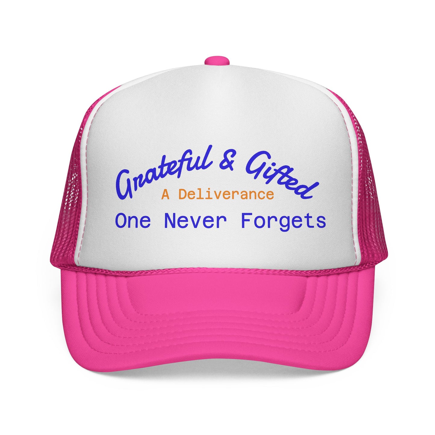 Grateful & Gifted Trucker Cap - Perfect for Gifts and Outdoor Activities