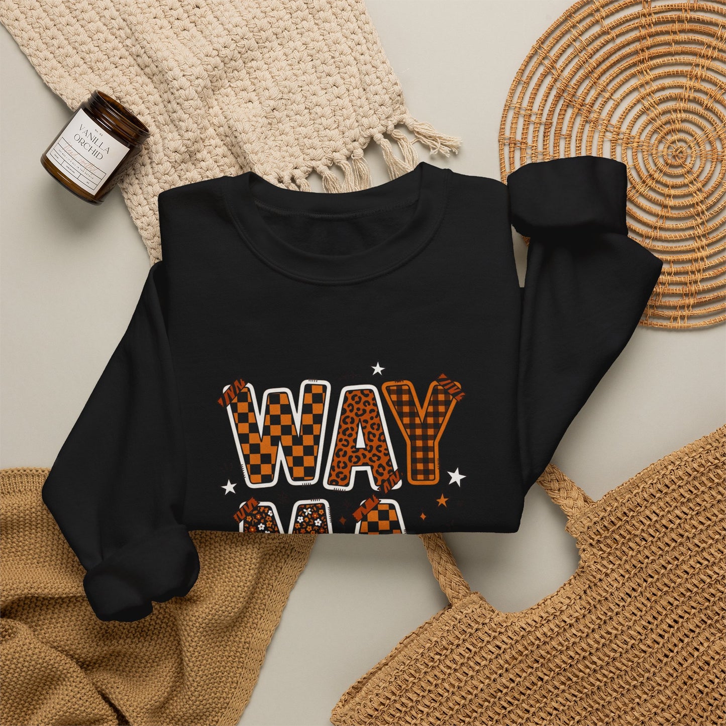 Waymaker Crewneck Sweatshirt | Christian faith sweatshirt, playful mixed-font scripture style