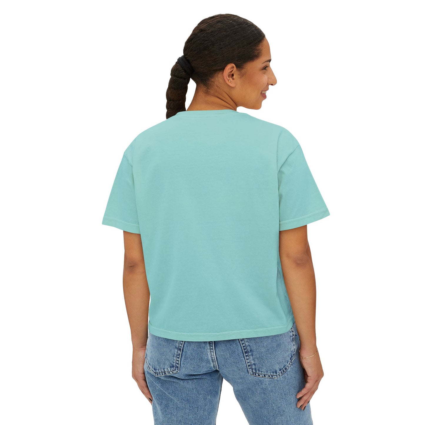 Praying Wife Boxy Tee — Spiritual Christian Shirt for Faithful Wives