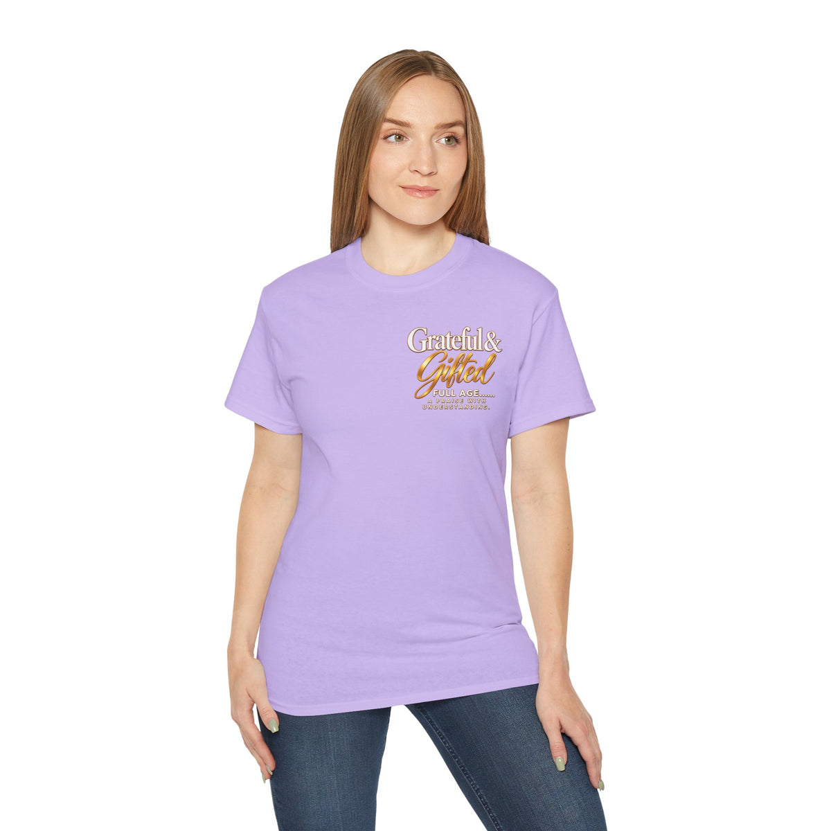 T-Shirt — Carefulist & Gifted Retro Script Graphic Tee