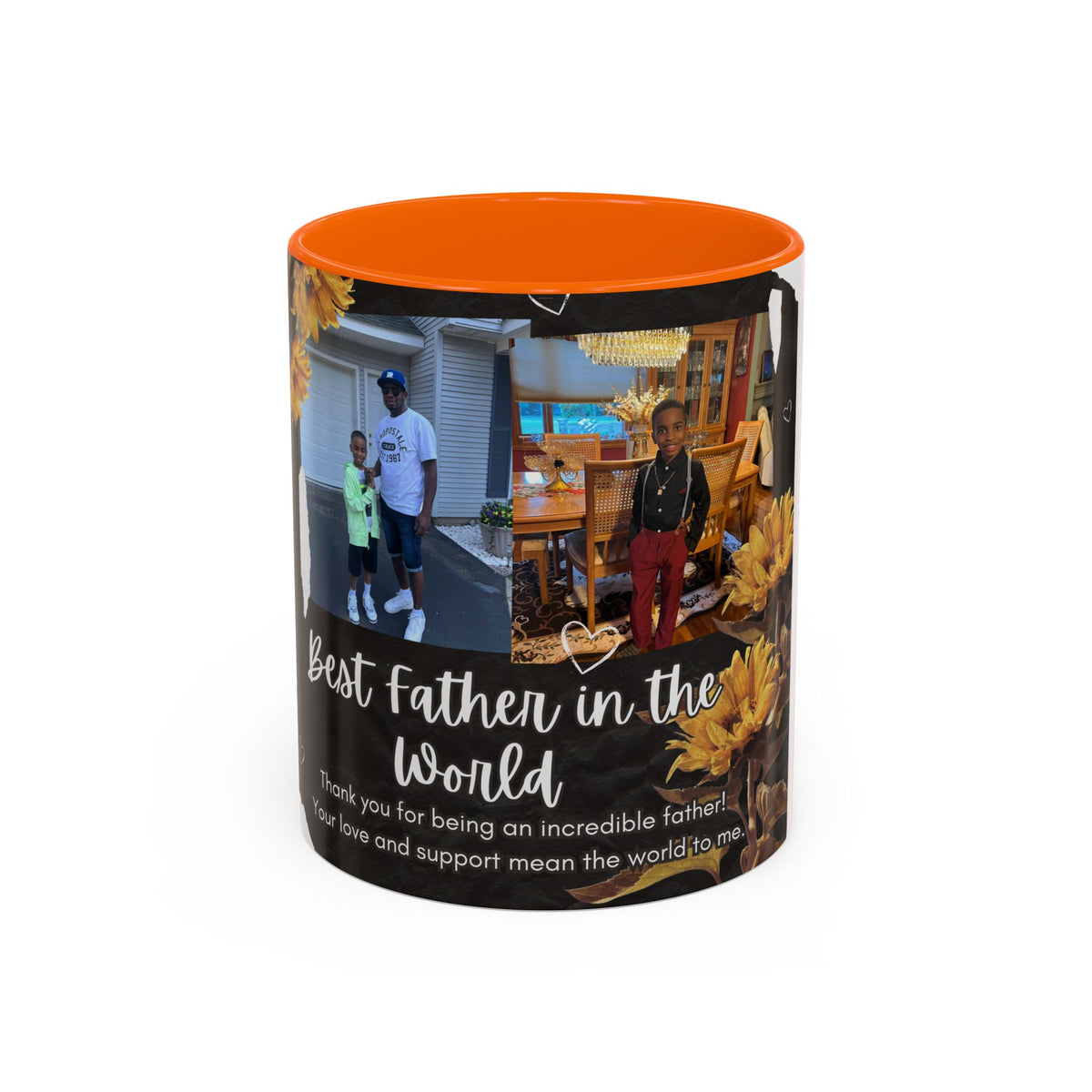 Best Father in the World Photo Coffee Mug