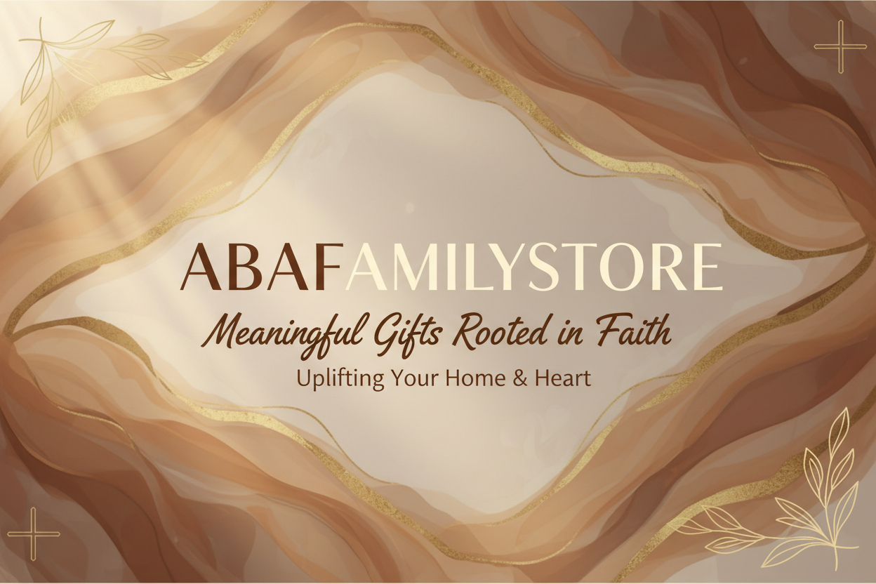 ABAFAMILYSTORE earthy banner